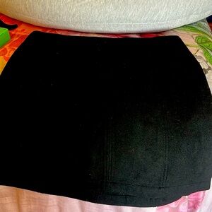 And Now This size xl black skirt